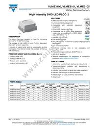 VLME3101-GS18 Datasheet Cover