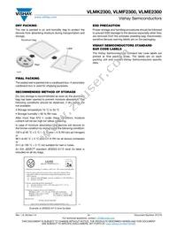 VLMF2300-GS08 Datasheet Page 11