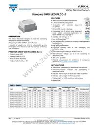 VLMK31P2S1-GS18 Datasheet Cover