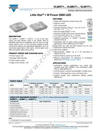 VLMK71ABAD-GS08 Datasheet Cover