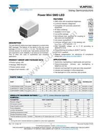 VLMP232N1P1-GS08 Datasheet Cover