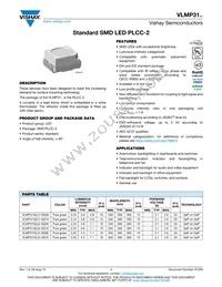 VLMP31G2J2-GS18 Datasheet Cover