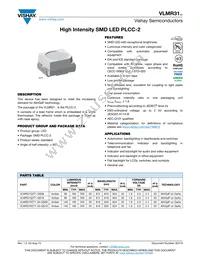 VLMR31R2T1-34-GS18 Datasheet Cover