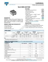 VLMRGB343-ST-UV-RS Datasheet Cover