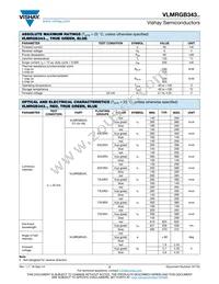 VLMRGB343-ST-UV-RS Datasheet Page 2