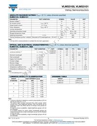 VLMS3101-GS18 Datasheet Page 2