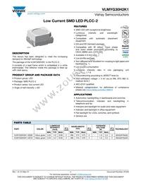 VLMYG30H2K1-GS18 Datasheet Cover