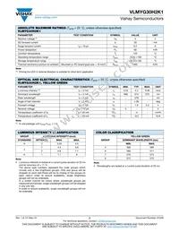 VLMYG30H2K1-GS18 Datasheet Page 2