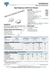 VLPC0401A2J Datasheet Cover