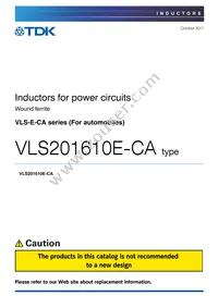 VLS201610ET-R68N-CA Cover