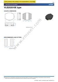 VLS252010ET-R47N Datasheet Page 5