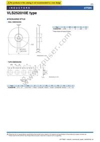 VLS252010ET-R47N Datasheet Page 9