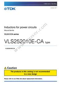 VLS252010ET-R47N-CA Cover