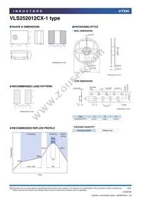 VLS252012CX-150M-1 Datasheet Page 3