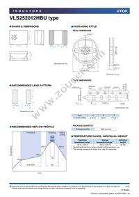 VLS252012HBU-220M Datasheet Page 3