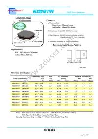 VLS3010T-100MR65 Datasheet Cover