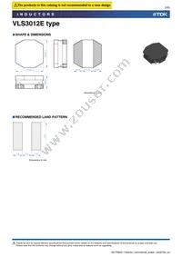 VLS3012ET-1R5N Datasheet Page 5