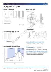 VLS3015CX-101M-1 Datasheet Page 3