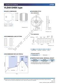 VLS4012HBX-100M Datasheet Page 3