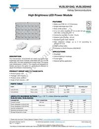 VLSL3224A2 Datasheet Cover