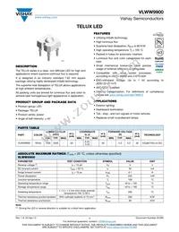 VLWW9900 Datasheet Cover