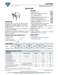 VLWY9630 Datasheet Cover