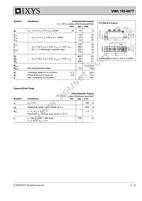 VMK165-007T Datasheet Page 2