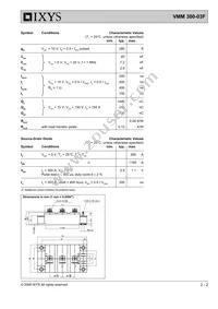 VMM300-03F Datasheet Page 2