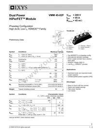 VMM45-02F Datasheet Cover