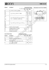 VMM45-02F Datasheet Page 2