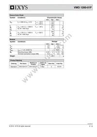 VMO1200-01F Datasheet Page 2
