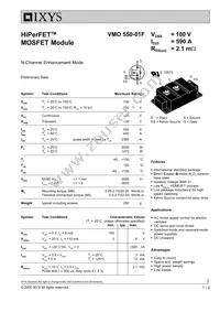 VMO550-01F Datasheet Cover