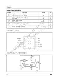 VN03SP-E Datasheet Page 2