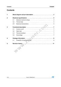 VN380SP13TR Datasheet Page 2