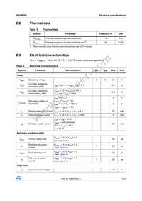 VN380SP13TR Datasheet Page 5