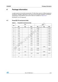 VN380SP13TR Datasheet Page 9