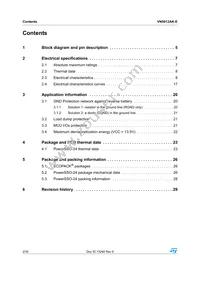 VN5012SAKTR-E Datasheet Page 2