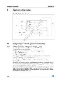 VN5016AJ-E Datasheet Page 22