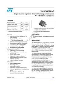 VN5E010MH-E Datasheet Cover