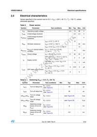 VN5E010MH-E Datasheet Page 9