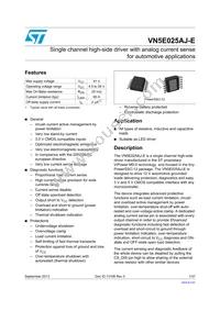 VN5E025AJ-E Datasheet Cover