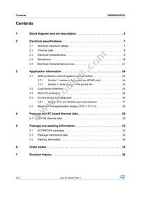 VN5E025ASOTR-E Datasheet Page 2