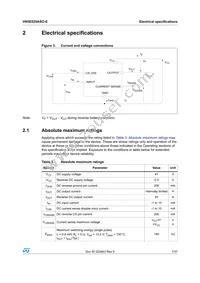 VN5E025ASOTR-E Datasheet Page 7