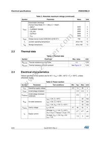VN5E025MJ-E Datasheet Page 8