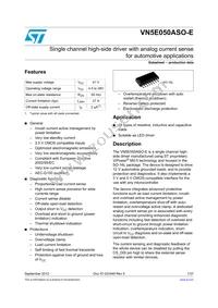 VN5E050ASOTR-E Datasheet Cover