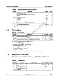 VN5E050ASOTR-E Datasheet Page 8