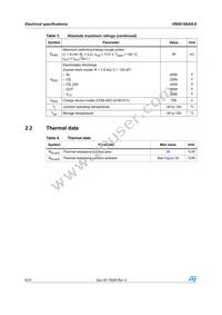 VN5E160AS-E Datasheet Page 8