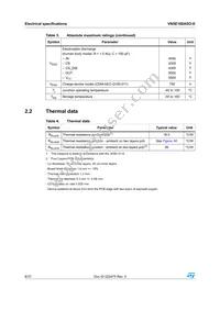 VN5E160ASOTR-E Datasheet Page 8