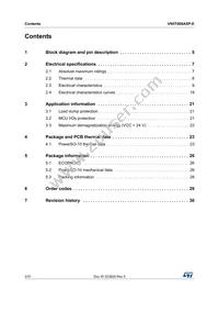 VN5T006ASPTR-E Datasheet Page 2