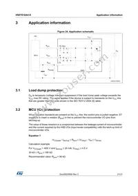 VN5T016AHTR-E Datasheet Page 21